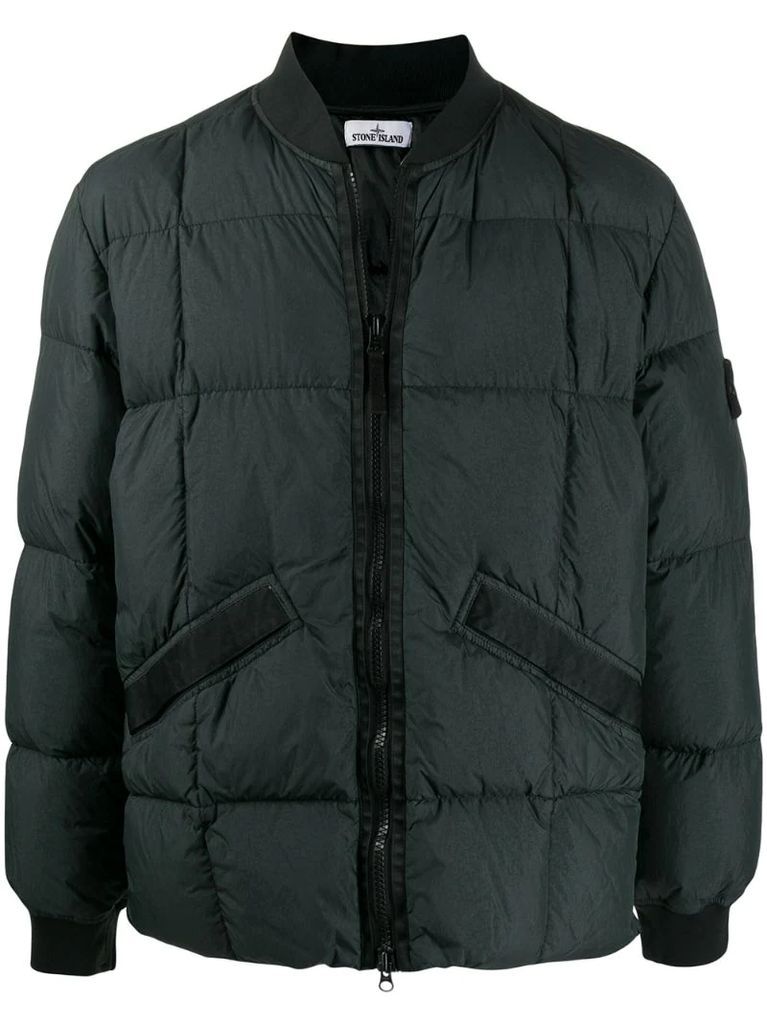 padded bomber jacket