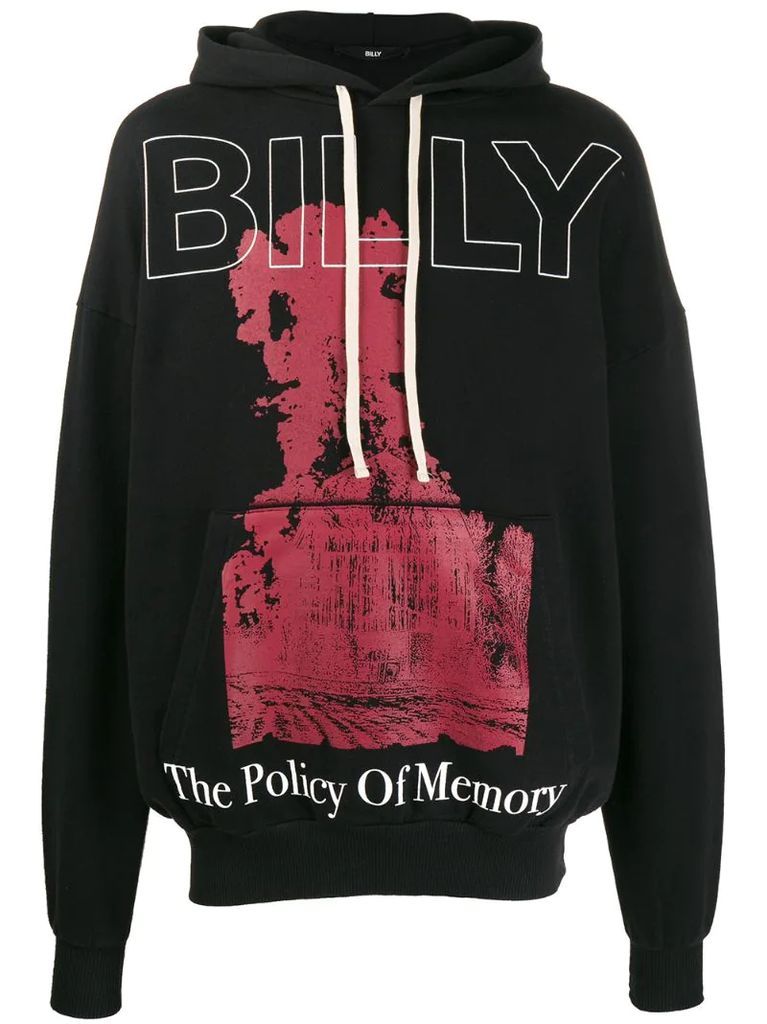 Policy of Memory graphic hoody