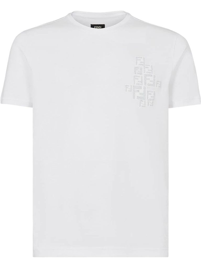 mother of pearl FF cotton T-shirt