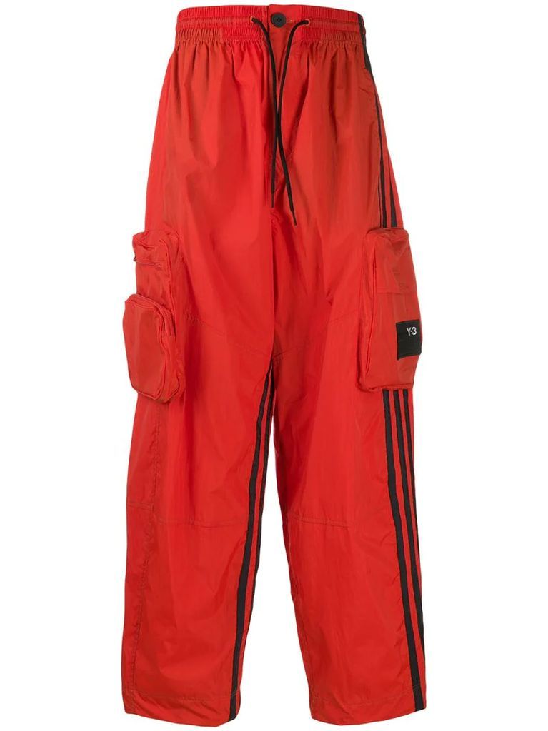 loose-fit track trousers