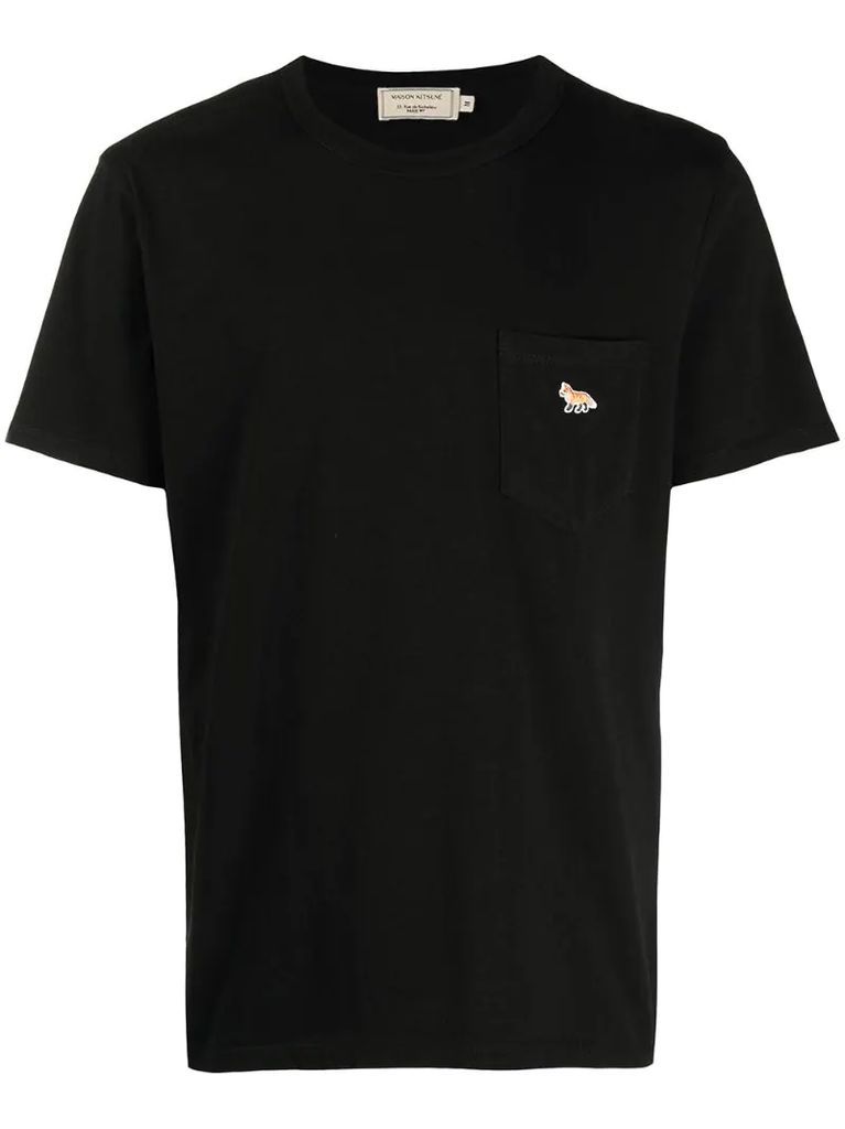 logo-patch short-sleeved T-shirt