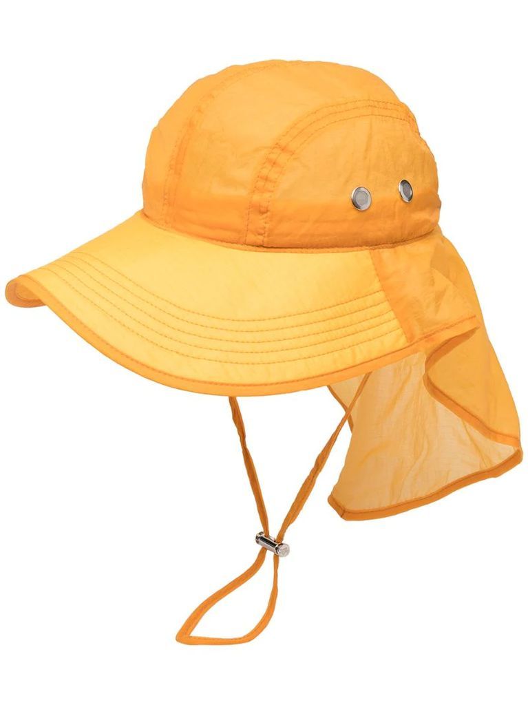 drawstring sun hat
