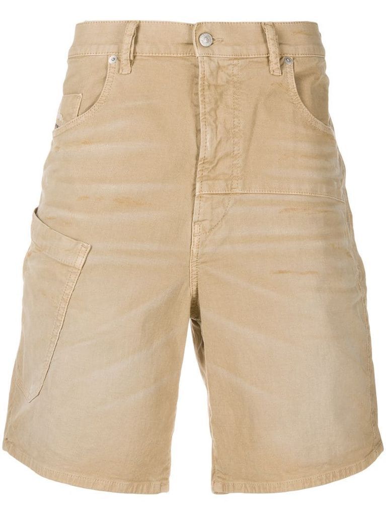 D-Azerr muli-pocket denim shorts