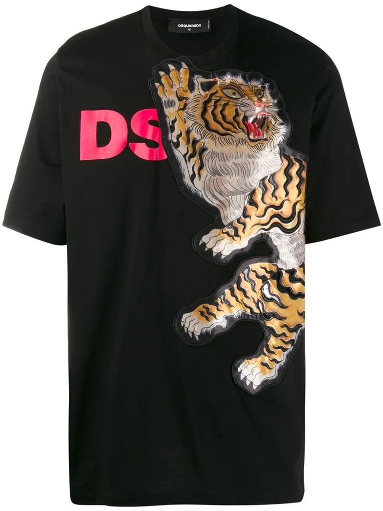 Tiger patch T-shirt