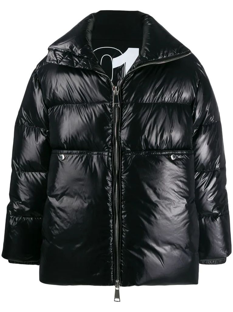 loose-fit padded coat