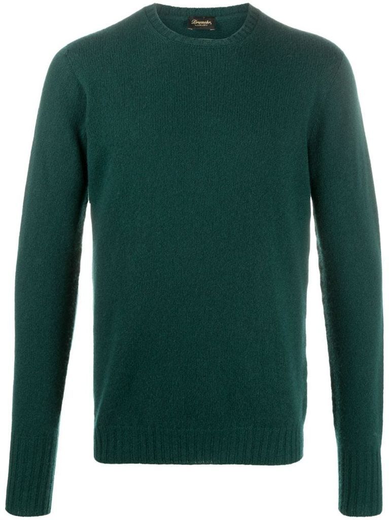 cashmere crew-neck jumper