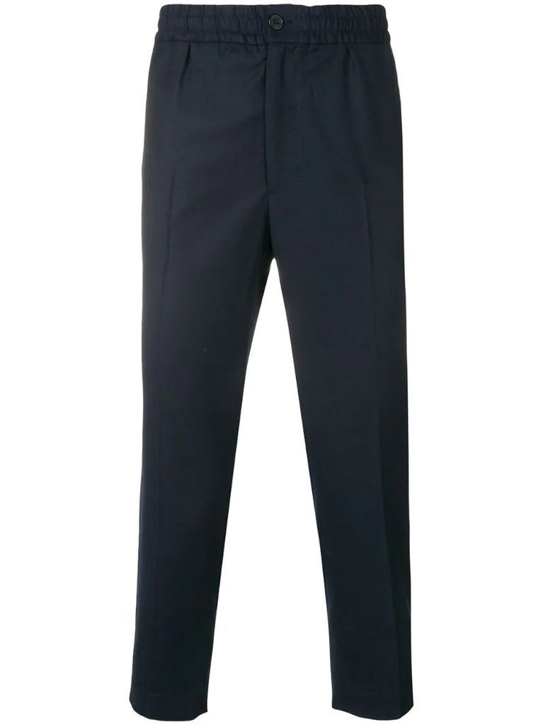cropped fit trousers