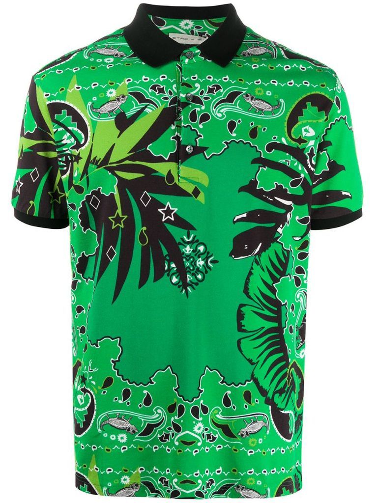 botanical sprint polo shirt