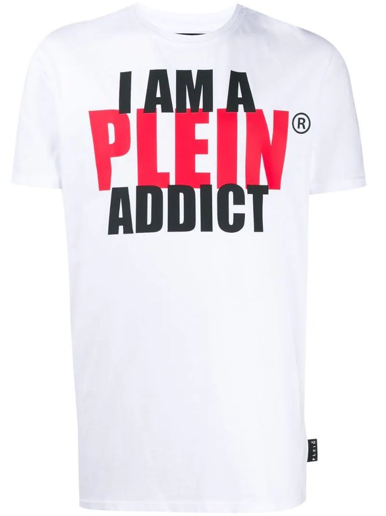 Addict round neck T-shirt