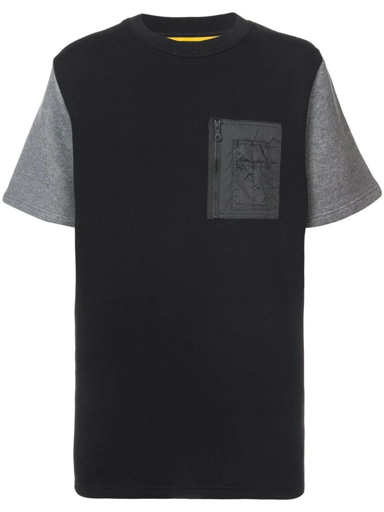quilted back T-shirt