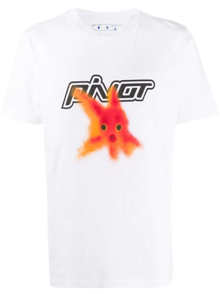 Pivot goldfish-print T-shirt