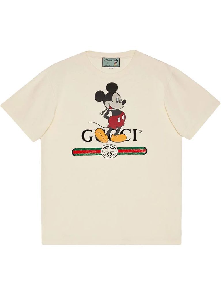 x Disney oversized logo-print T-shirt