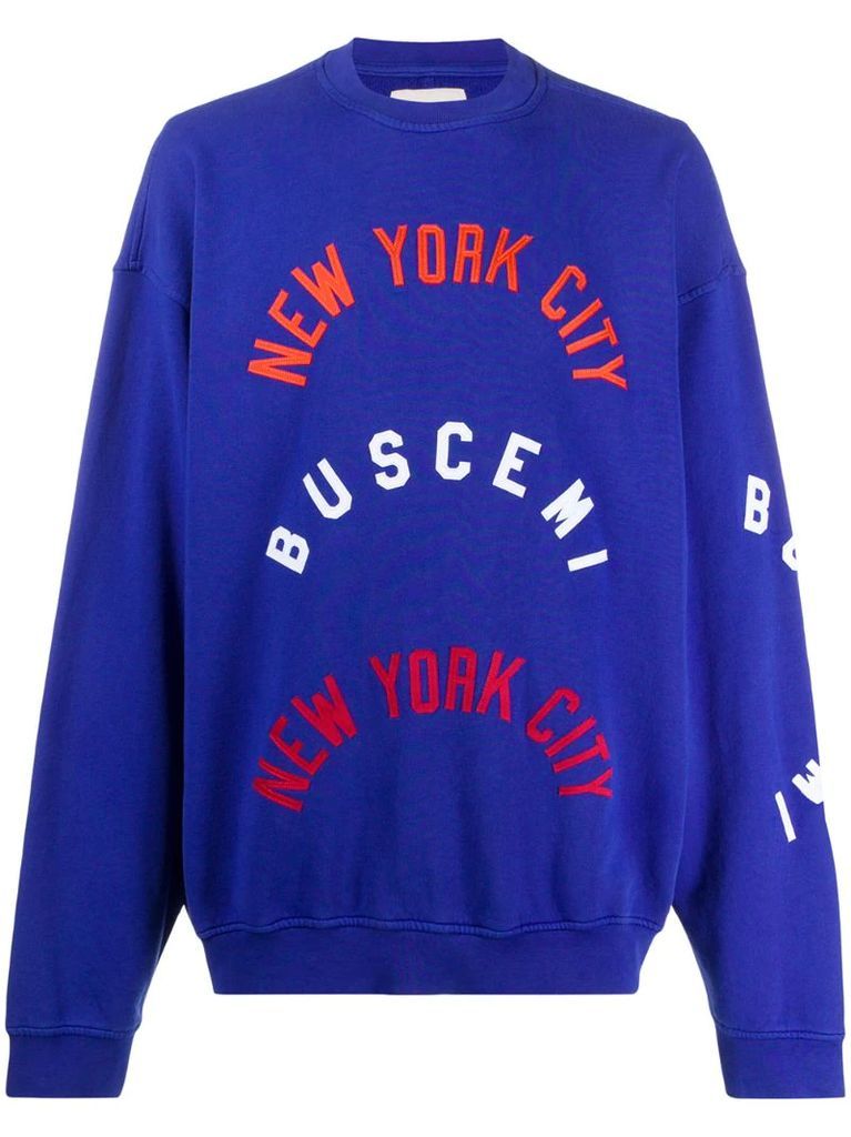 NYC logo sweatshirt