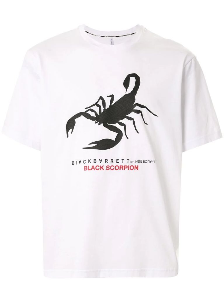 scorpio-print logo T-shirt