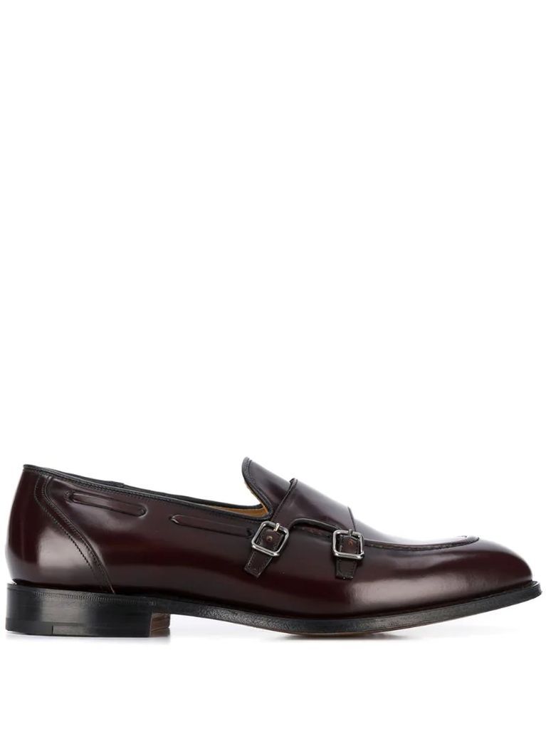 monk-buckle loafers