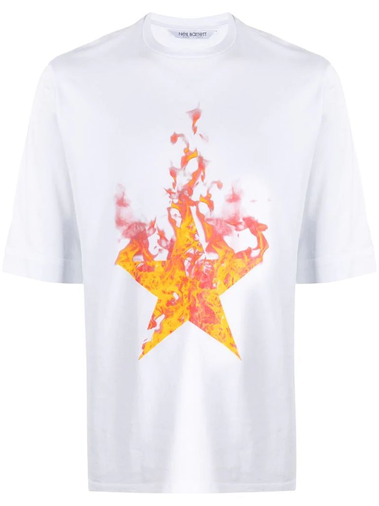 Firestars slim-fit T-shirt