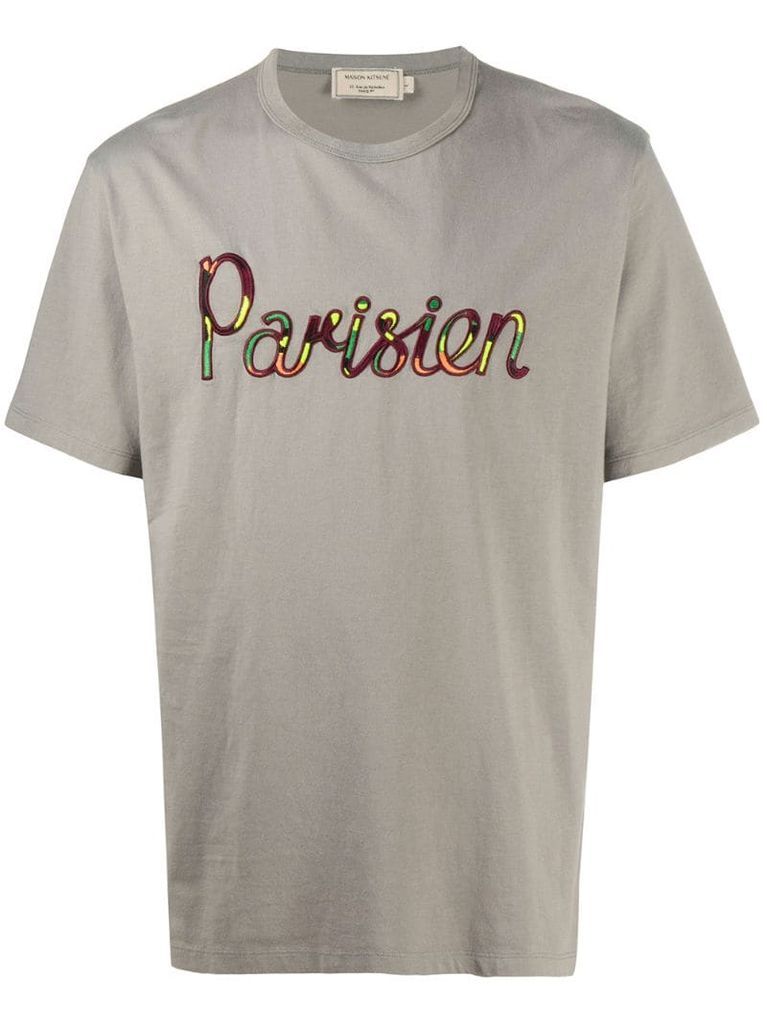 Parisien embroidered T-shirt