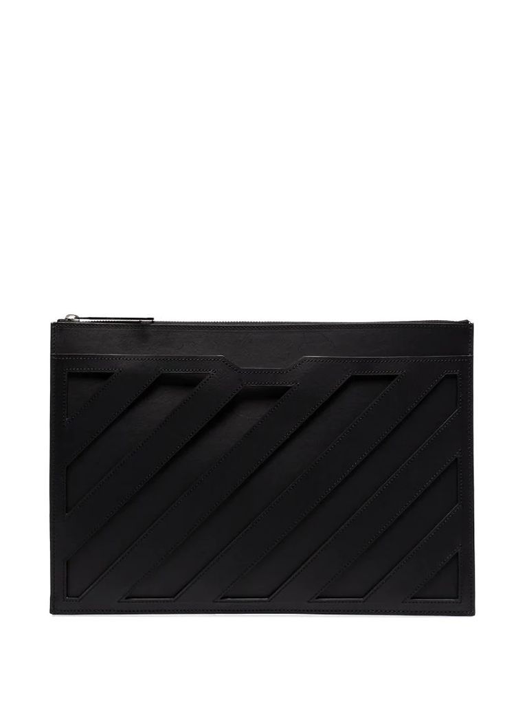 panelled clutch