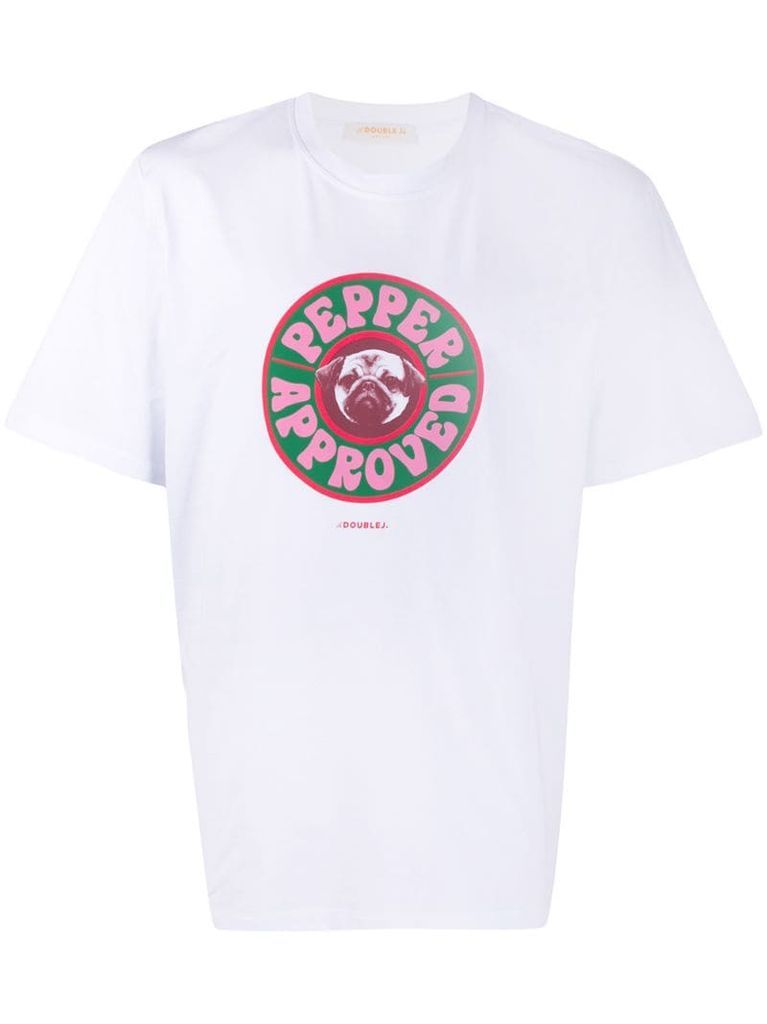 Pepper Approved slogan T-shirt
