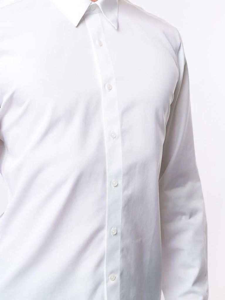 button-down cotton shirt