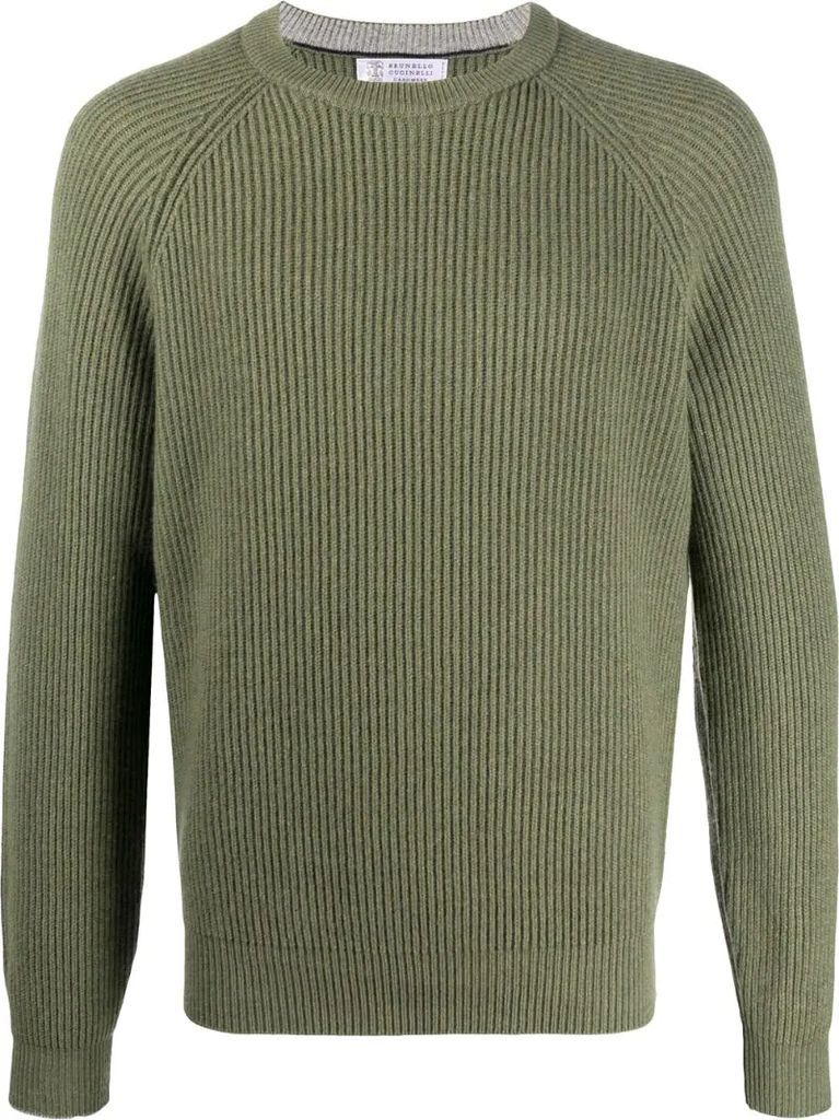 thick knitted jumper