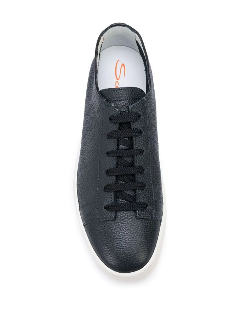 Cleanic low-top leather sneakers