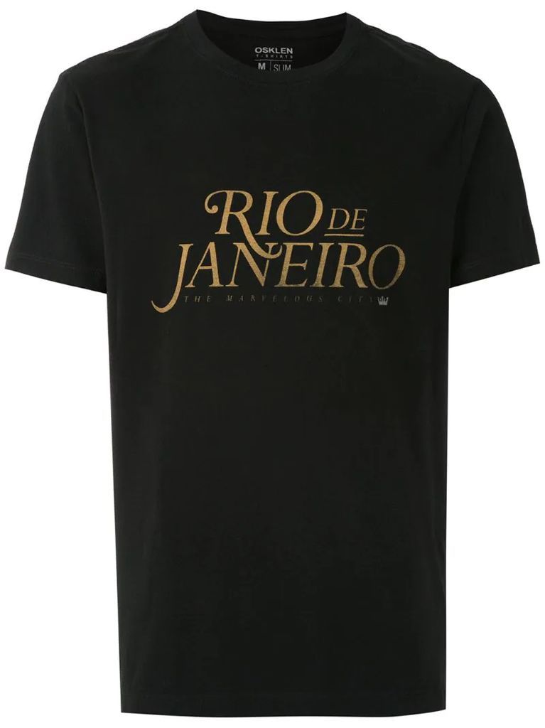 Rio de Janeiro print T-shirt