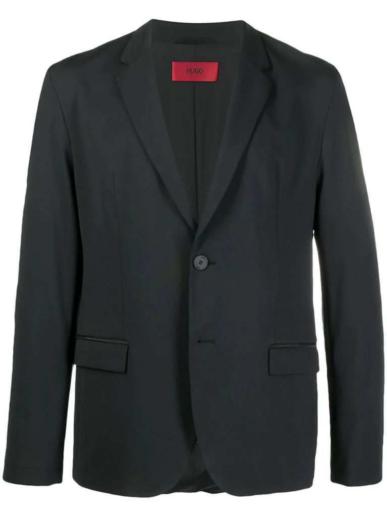 single-breasted suit jacket