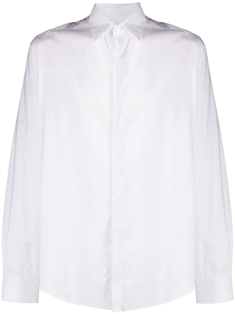 concealed fastening shirt