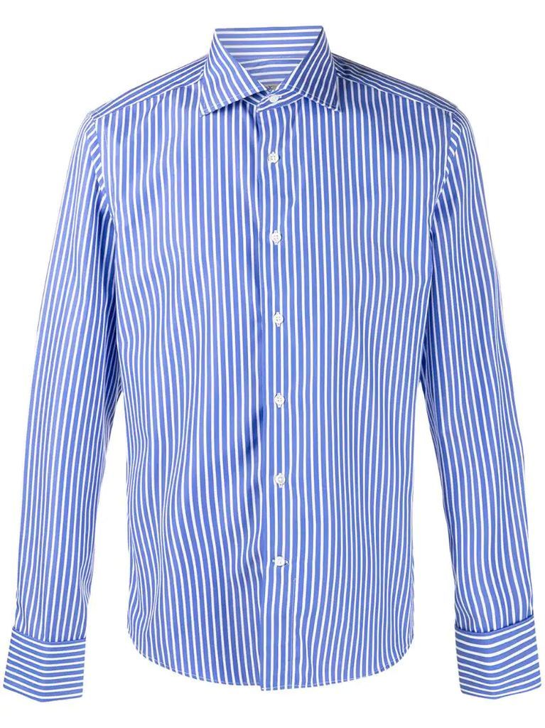 striped cotton shirt