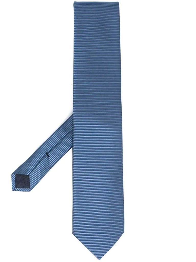 horizontal-stripe neck tie