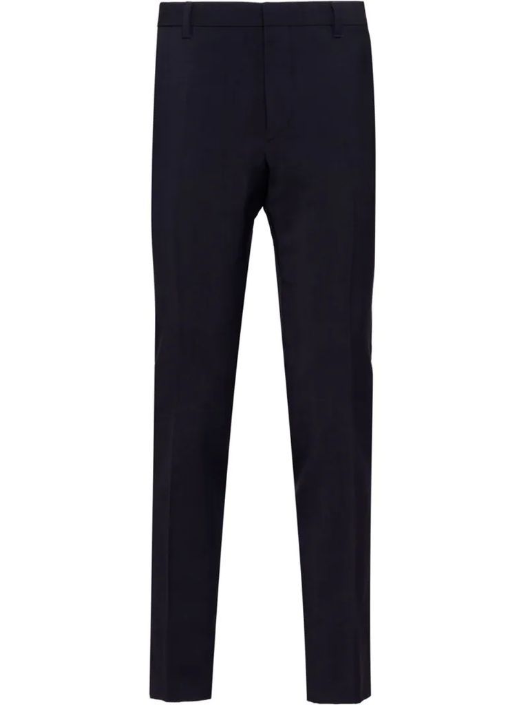 concealed fastening tailored trousers