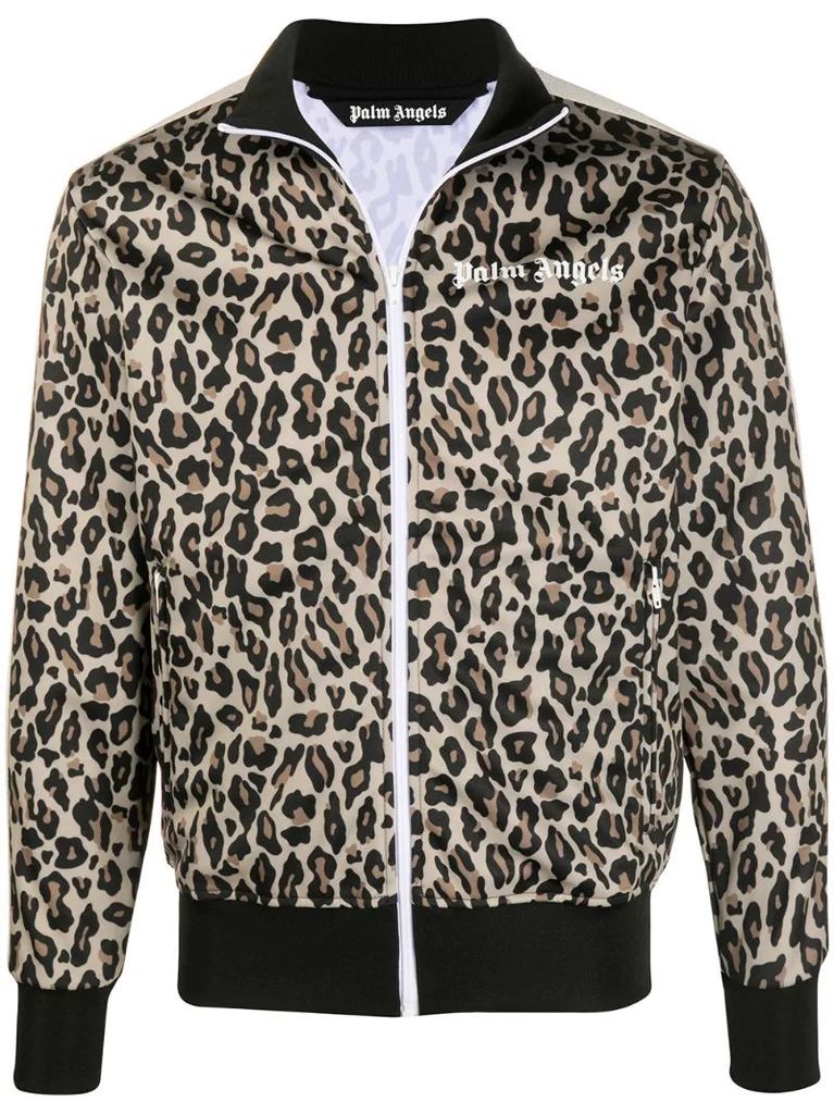 leopard track jacket