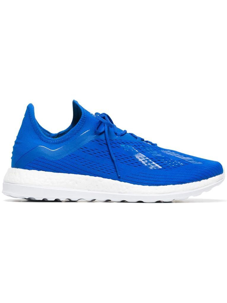 blue x18+ mesh sneakers