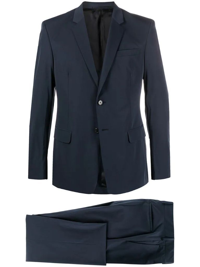 single-breasted two-piece suit