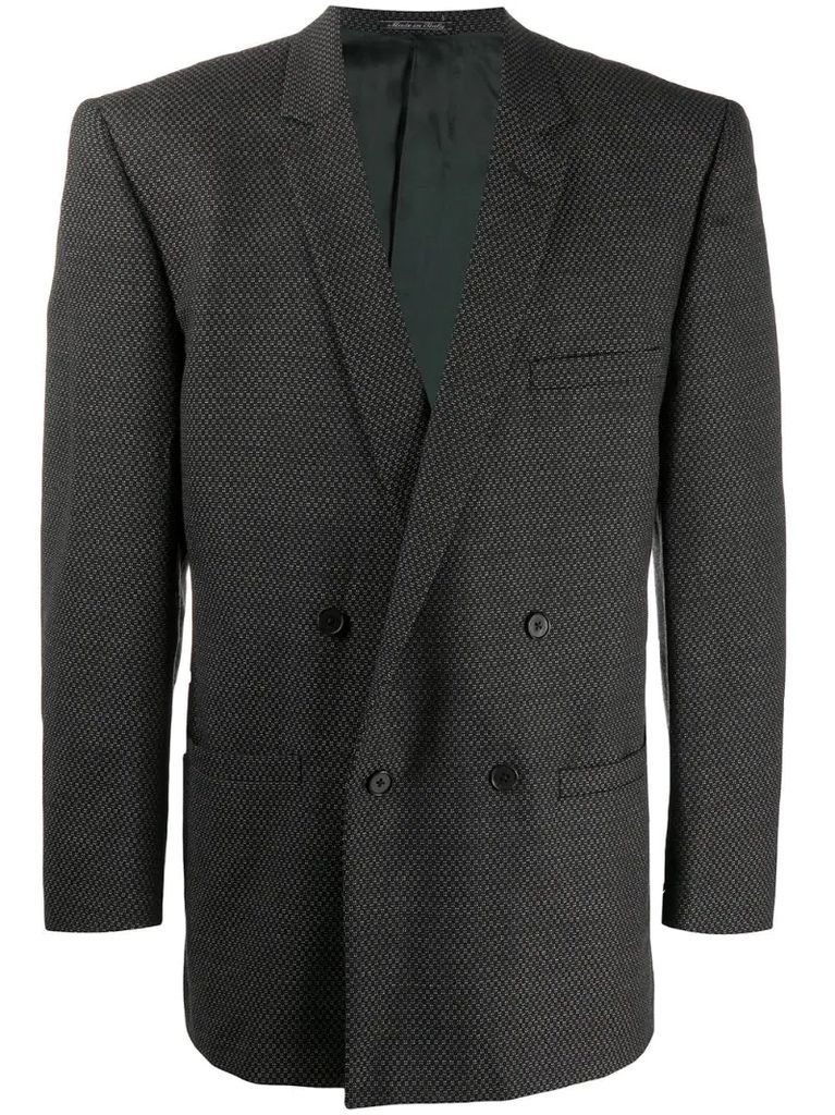 1980s double-breasted blazer