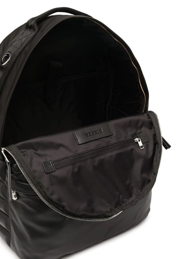 padded zip-around backpack