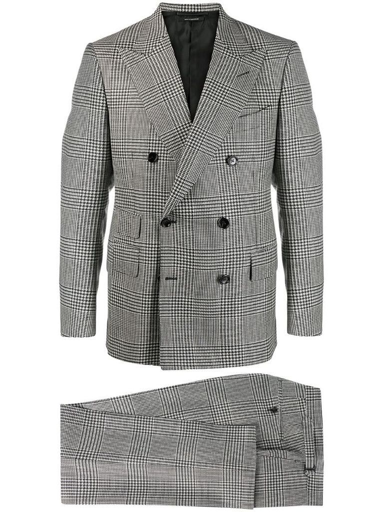Prince of Wales checked suit