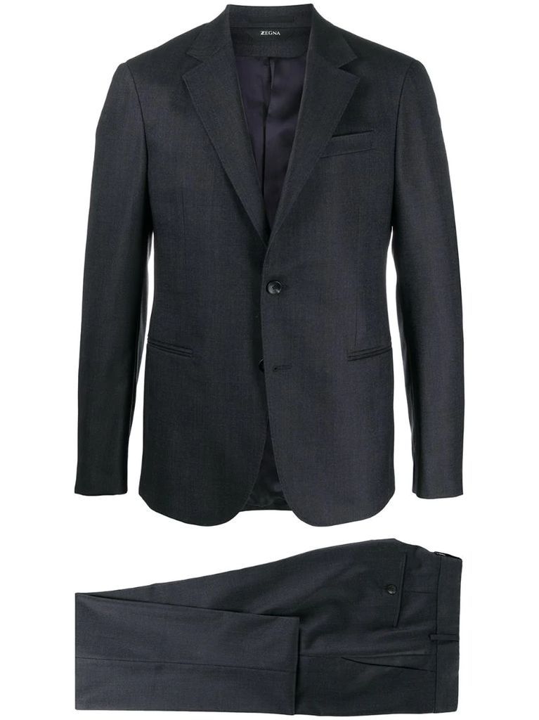 single--breasted two-piece suit