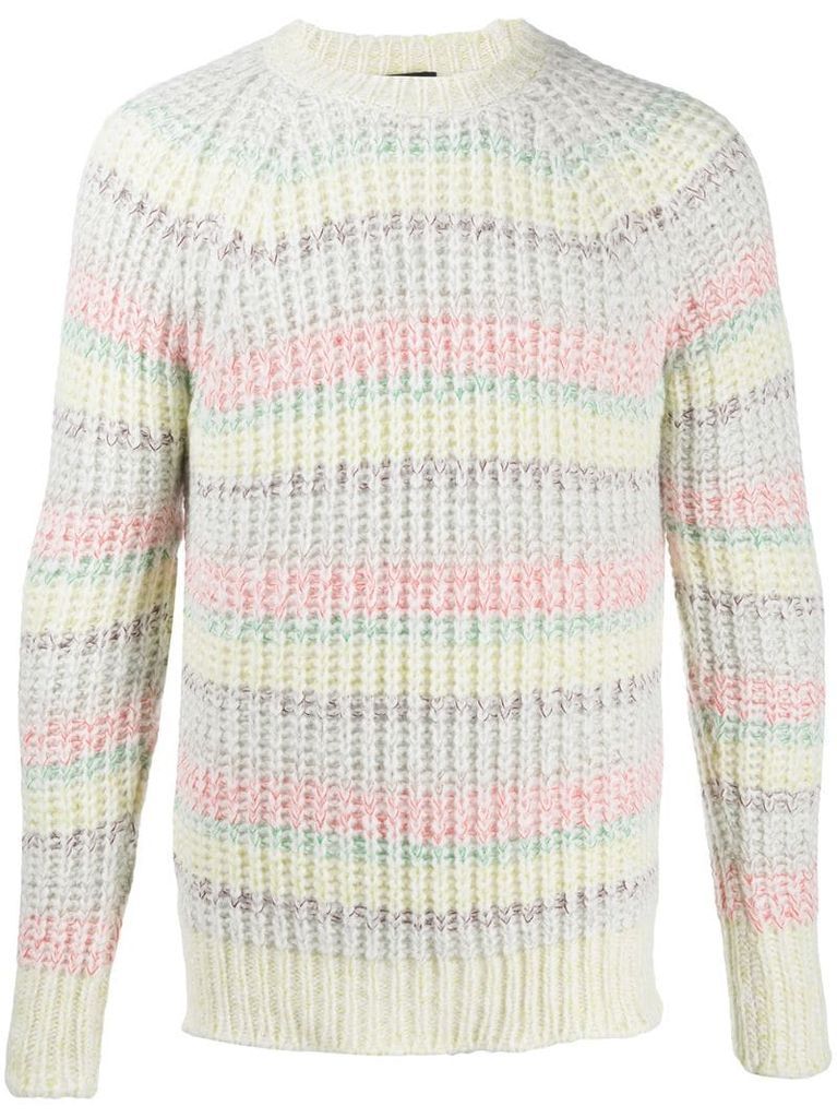 long sleeve cable knit jumper