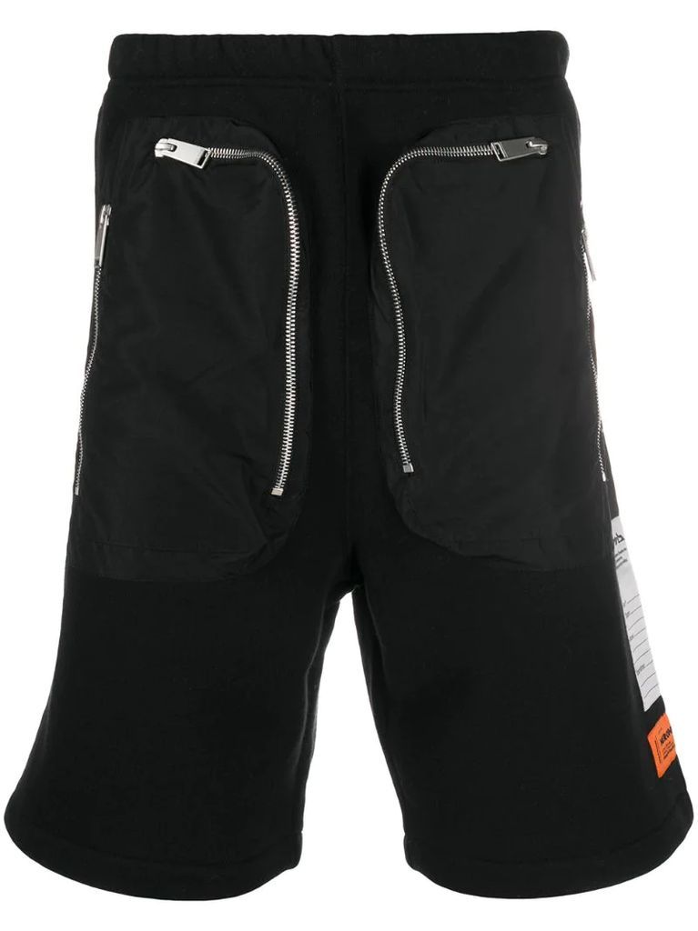 logo cargo shorts