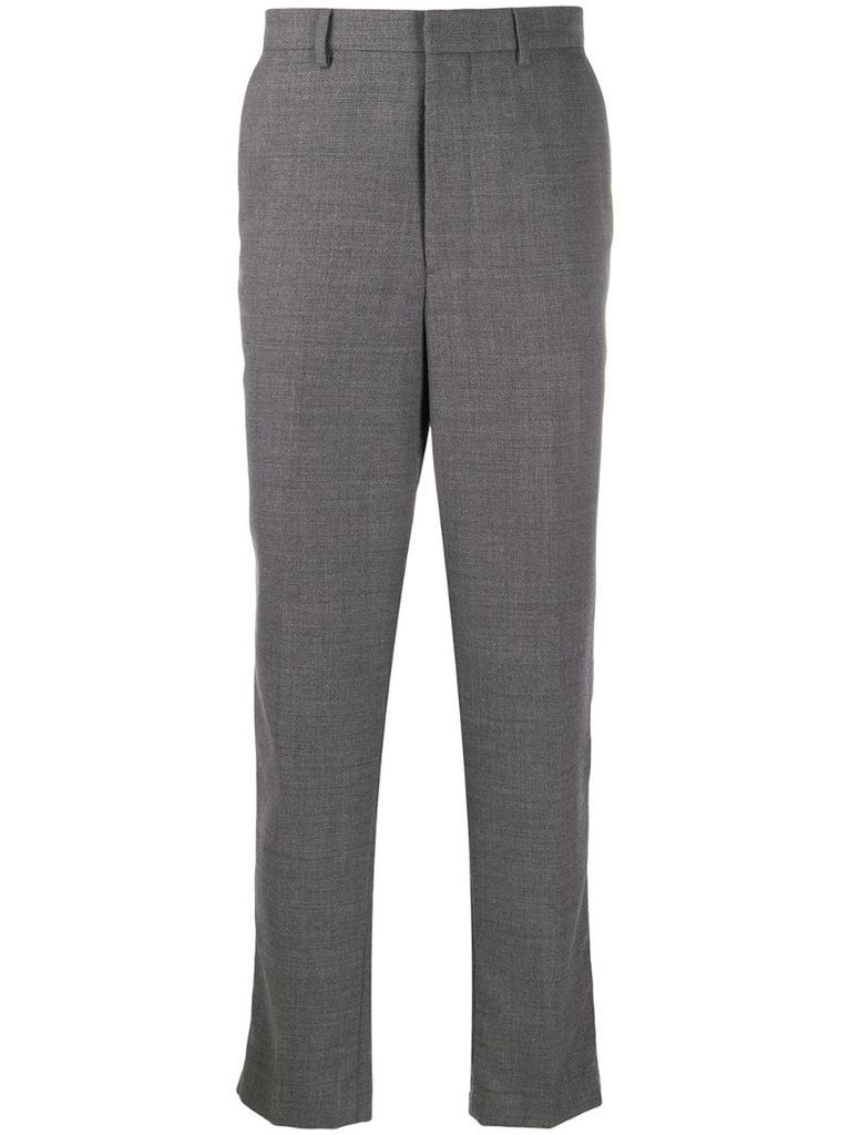 carrot fit tapered trousers