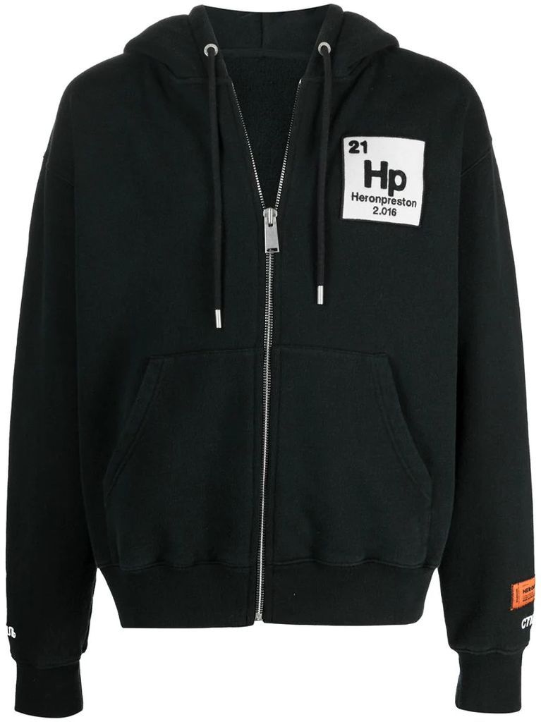 Herons Halo zip hoodie