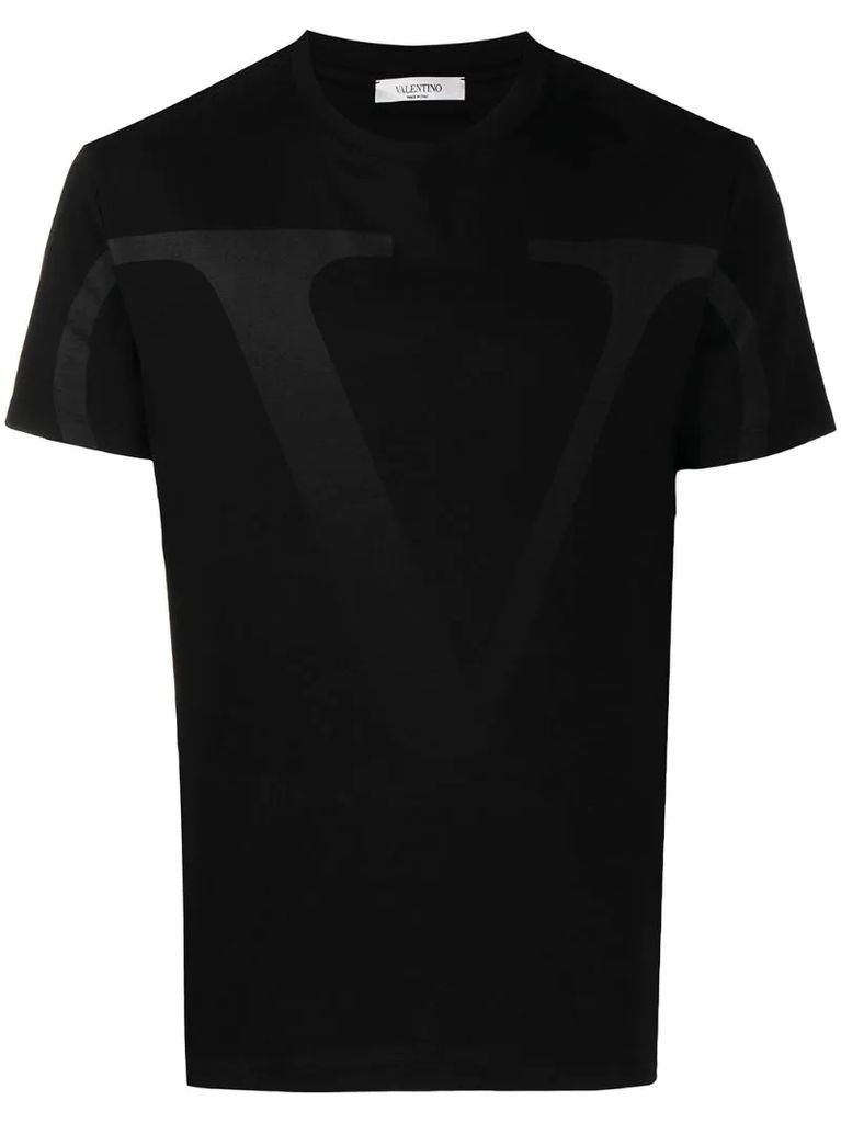 tonal VLOGO print T-shirt