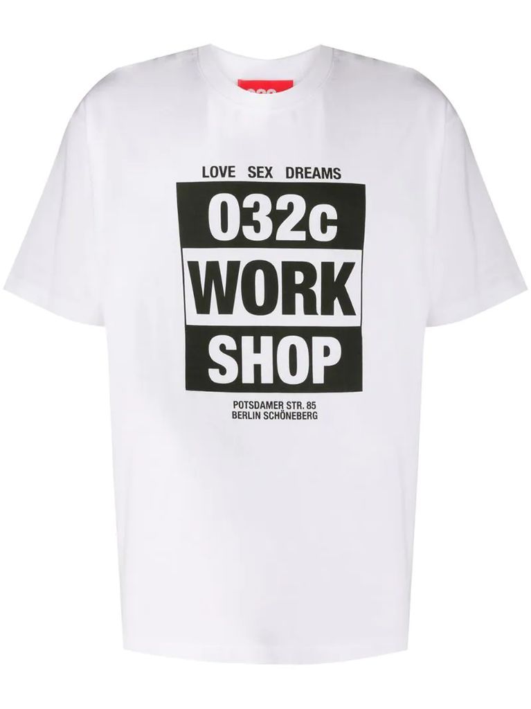 Work Shop logo T-shirt