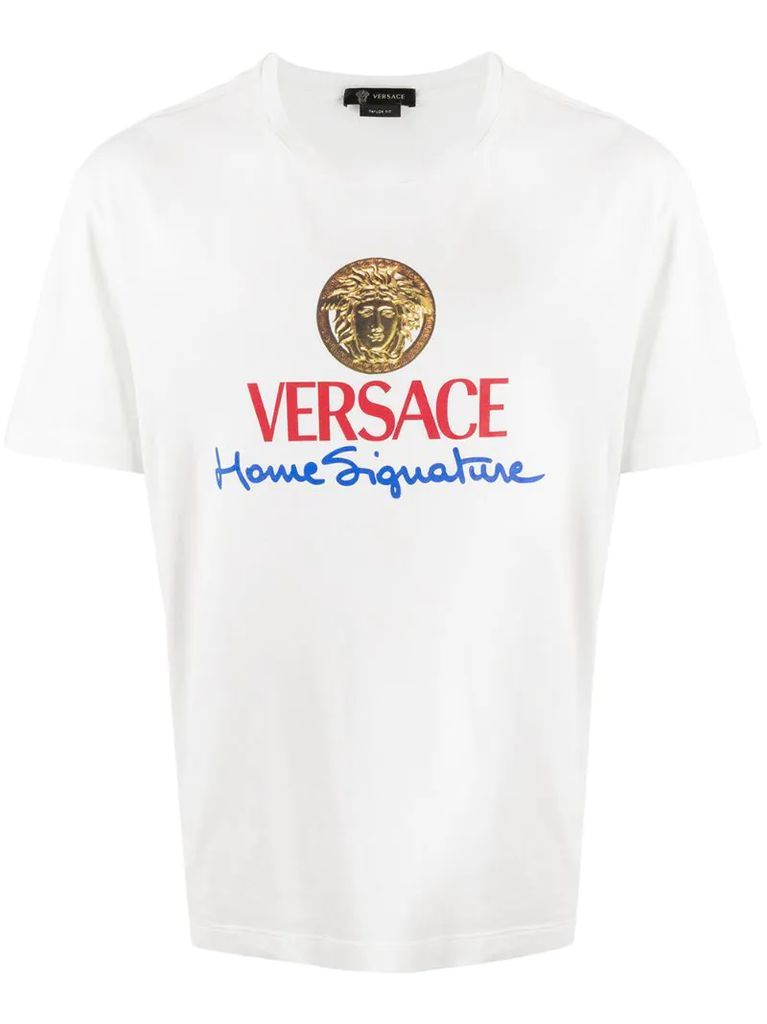 Home Signature logo print T-shirt