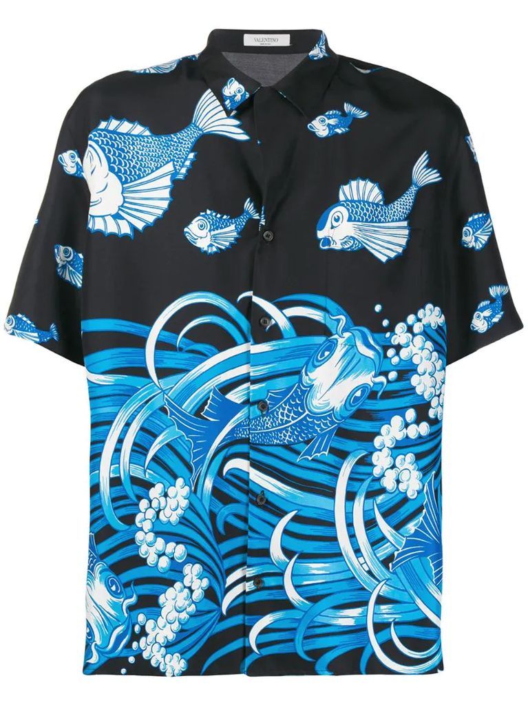 Fishrain print shirt