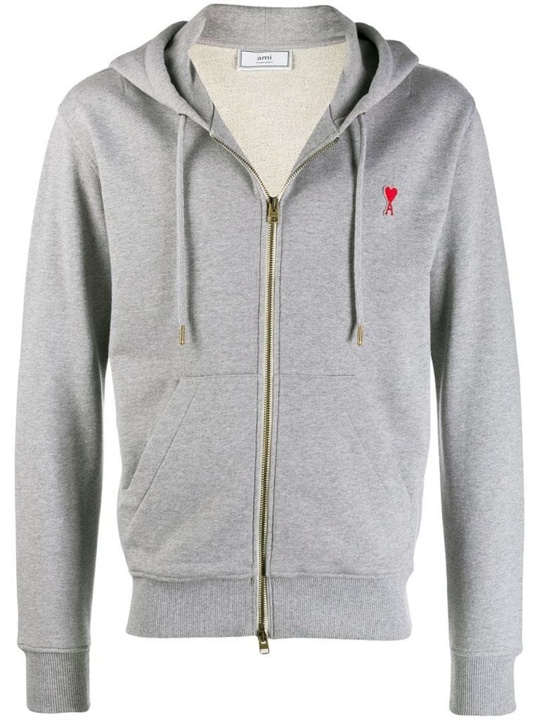 AMI de coeur zipped hoodie