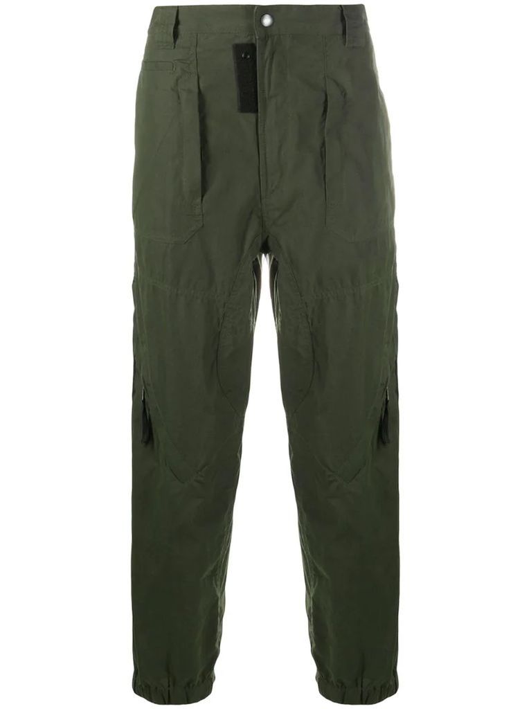 loose-fit combat trousers
