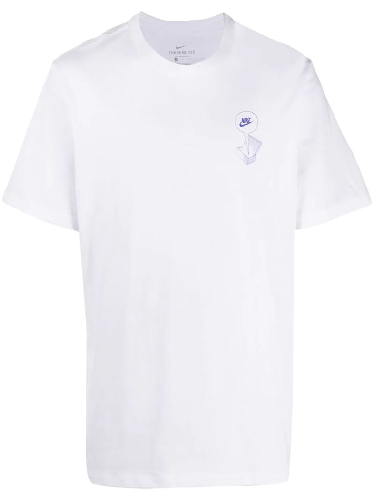 logo cotton T-shirt
